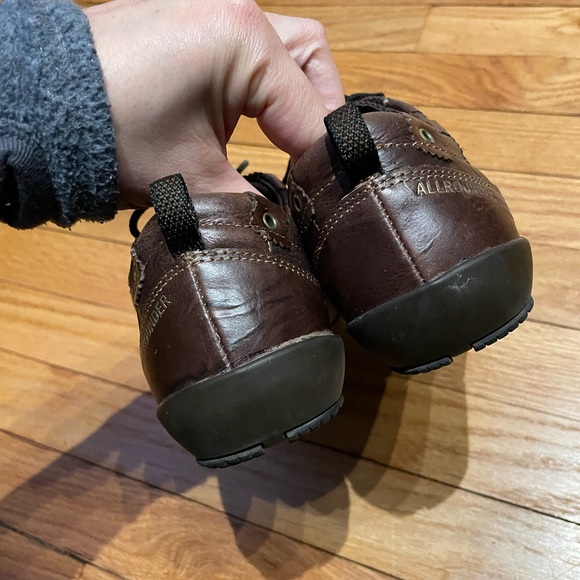 NWOT Allrounder Leather Tie Shock Absorbent Suspersion System Lace Walk Tomboy - Picture 4 of 12